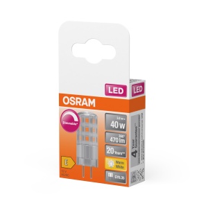 Lampa LED Dimmbara Osram GY6.35, 12V, 470 Lumen, Sticla Clara - Img 2