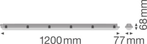Lampa LED Feuchtraum LEDVANCE, 20 W, IP65, Alb Rece, 4000 K - Img 2