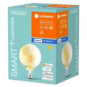 Lampa LED Inteligenta LEDVANCE Smarte, E27, Dimmabila, Filament Globe Gold, 4 buc - Img 3