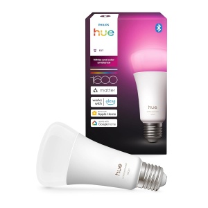 Lampa LED Inteligenta Philips Hue A67, E27, 11.8W, Culoare si Alb, 1600 Lumen