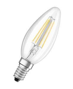 Lampa LED Osram E14, 4W, 470lm, Calda, Set 3 bucati - Img 2