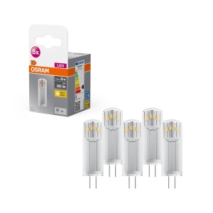 Lampa LED Osram G4, 5W, 200 Lumen, Lumina calda (2700K), 5 bucati