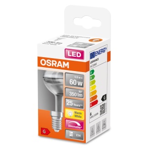 Lampa LED Osram R50 E14, 5.9W, Dimmabila, Lumina Calda, 6 Bucati - Img 4