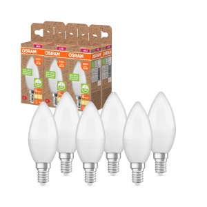 Lampa LED Osram STAR CLASSIC B 25 FR, E14, 3.3W, 250lm, 2700K, 6 bucati
