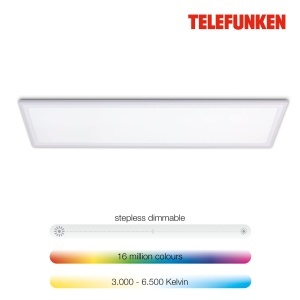 Lampa LED pentru tavan TELEFUNKEN RGBIC Magic, 24W, 2400 Lumen, Dimabila - Img 3