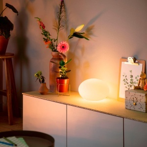 Lampa LED Philips Hue Flourish, dimmabila, lumina alba si colorata, 16 milioane culori - Img 2