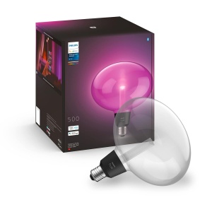 Lampa LED Philips Hue White Color Ambiance Lightguide Ellipse 500lm, dimmbara, 16 milioane de culori