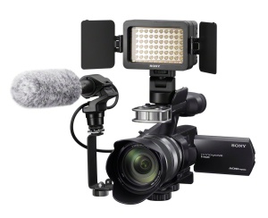 Lampa LED Sony HVL-LE1, 1800 Lux, 60 LED-uri, cu accesorii incluse - Img 2