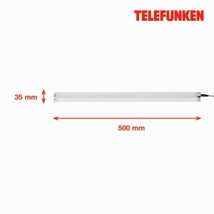 Lampa LED submobil TELeFUNKEN, 50 cm, 5.5 W, argintie - Img 8