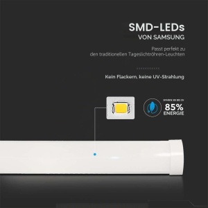 Lampa LED V-TAC 120 CM 40W cu Chip Samsung, 4300 Lumen, 3000K - Img 5