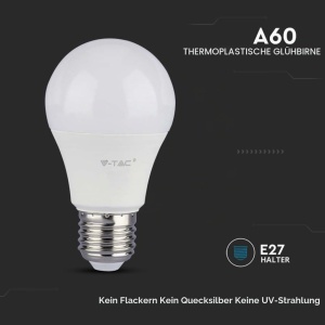 Lampa LED V-TAC E27 10.5W 1055 Lumen 3000K Alb - Img 8