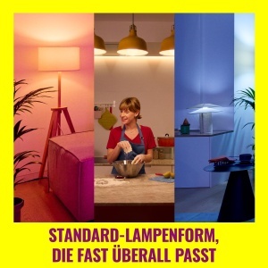 Lampa LED WiZ Smart A60, E27, 100W echivalent, 1521 Lumen, dimabila, culoare variabila - Img 6