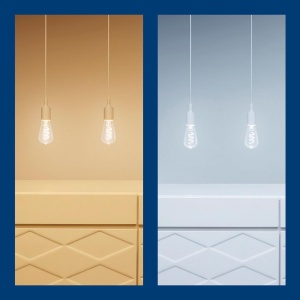 Lampa LED WiZ ST64, dimmabila, 16 milioane culori, control smart prin aplicatie - Img 7