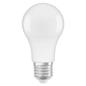 Lampa Osram LED Base Classic A, forma de piston cu baza E27, nereglabila, inlocuieste 60 wati, mat, alb cald - 2700 Kelvin, 4 bucati (1-Pack) - Img 3