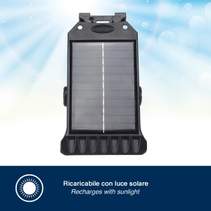 Lampa Solara BEPER P207ILO003 cu Senor de Miscare, 3 Moduri de Iluminare, IP65 - Img 5