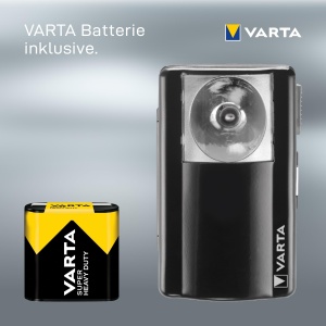 Lanterna LED VARTA Palm Light, 75m, cu clip de prindere, metalica - Img 6