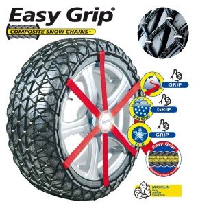 Lanturi antiderapante auto Michelin 008165 Easy Grip, montare rapida, compatibil ABS si ESP - Img 2
