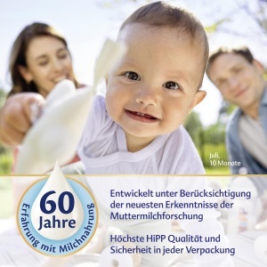 Laptele de continuare HiPP 3 PUR, 5 x 500g, cu Omega-3 si vitamine - Img 8