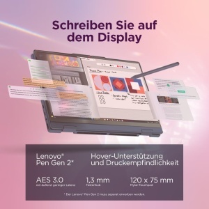Laptop 2in1 Lenovo IdeaPad 5 14 Touch WUXGA AMD Ryzen 7 16GB RAM 512GB SSD Cosmic Albastru - Img 5