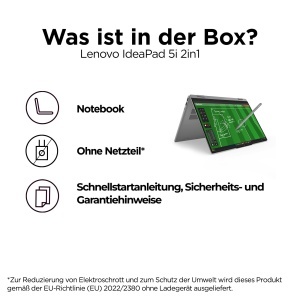 Laptop 2in1 Lenovo IdeaPad 5i 15.3 Touchscreen Intel Core Ultra 5 16GB RAM 512GB SSD Gri - Img 9