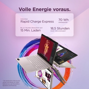 Laptop Convertible Lenovo Yoga 7 16 2.8K OLED AMD Ryzen 7 16GB RAM 1TB SSD - Img 8