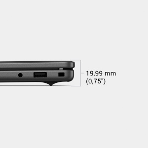 Laptop Dell DC16250, 16 inch, 2K, Intel Core i7, 16GB RAM, 1TB SSD, Carbon Black - Img 6