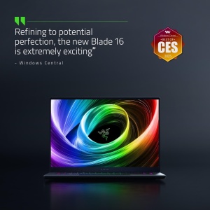 Laptop Gaming Razer Blade 16 (2025) - NVIDIA GeForce RTX 5060, AMD Ryzen 9, 16GB RAM, 1TB SSD - Img 2