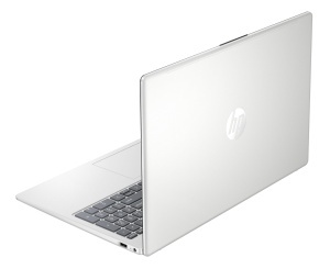 Laptop HP 15,6 FHD, Intel N100, 4 GB RAM, 128 GB UFS, Argintiu - Img 4