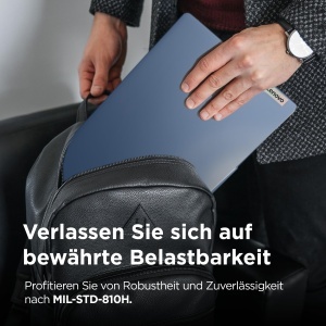 Laptop Lenovo IdeaPad Slim 3 15.6 FHD AMD Athlon Silver 10 128GB SSD 8GB RAM Abyss Blue - Img 3