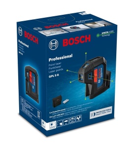 Laser cu 5 puncte Bosch Professional GPL 5 G, laser verde, raza de actiune 30 m - Img 9