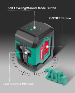 Laser multifunctional HYCHIKA Kreuzlinienlaser 15M cu auto-nivelare si suport magnetic - Img 7