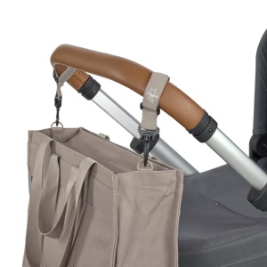 LASSIG Geanta de scutece pentru bebelusi cu covoras de infasat, atasament pentru carucior, produs in mod durabil/GRE Tote Up Bag Bag Bag taupe - Img 5