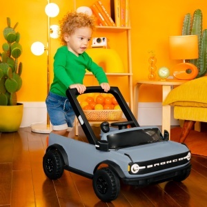 Lauflernwagen Bright Starts Ford Bronco 4-in-1, Area 51 Albastru, Unisex, 6 luni - Img 6