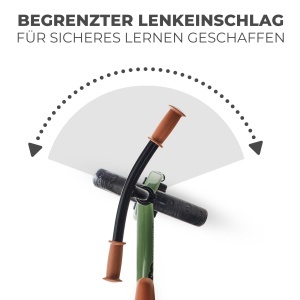 Laufrad Kinderkraft 2WAY Next, 12 Zoll, Verde, pentru copii pana la 35 kg - Img 4