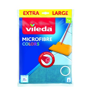 Laveta microfibra Vileda Colors, 49x60 cm, 100 microfibra, multicolora