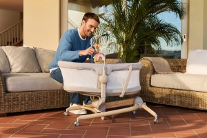 Leagan 4 in 1 Chicco Baby Hug Armonia, inaltime ajustabila, cu spatiu de joaca, pentru 0-36 luni - Img 5