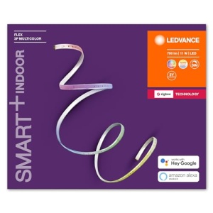 LEDVANCE Benzi LED flexibile pentru utilizare in interior cu tehnologie Zigbee, control al culorilor RGB, mufa tip G (Marea Britanie), 11W, 700 lumeni, slab, durata de viata: pana la 20.000 h, IP20, pachet unic - Img 4