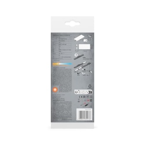 LEDVANCE Kit de lumini pentru dulap fara rama cu prize si statii de incarcare USB-C Flood, extensie, 3,85 W, 250 lm, 3000 K, 830 alb cald, nereglabil, negru, plastic (PC), IP20 - Img 10