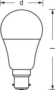 Ledvance LED Smart+ Birne 10W = 60W B22d mat 800lm RGBW 2700K-6500K Dimmbar App Google Alexa Apple HomeKit Bluetooth - Img 5