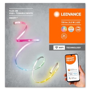 LEDVANCE Smart WiFi Flex 2M, Silicon, 8,5 W, Alb, 4058075665903, cu priza UK - Img 7