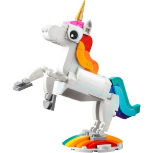 LEGO® Creator 3 in 1 - Unicorn magic 31140, 145 piese - Img 2