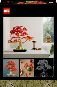 LEGO Botanicals 10348 Bonsai Japonez cu Frunze Rosii si Portocalii Set DIY pentru Adulti - Img 11