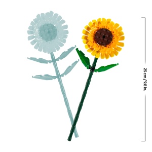 LEGO Botanicals 40524 Set Flori Artificiale - Decoratiune cu Floarea Soarelui pentru Copii 8 - Img 6