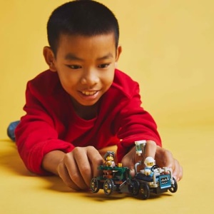 LEGO City Set 60459 Masinute Seifenkiste cu Minifigurine pentru Copii 5 - Img 9