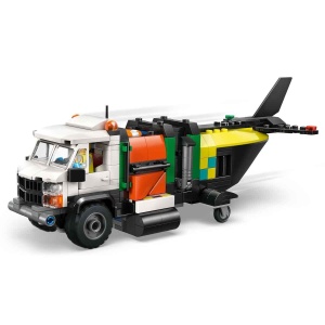 LEGO City Set 60505 cu Avion Vehicul de Intretinere si Aeroglisor 990 Piese - Img 4