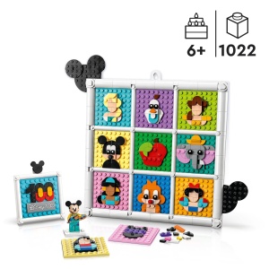 LEGO Disney 43221 Set Creativ 100 Ani Decoratiuni de Perete cu Mickey Mouse - Img 2