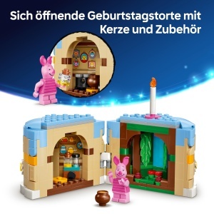 LEGO Disney Ferkels Geburtstagsspass 43305 Figur Winnie Puuh Torta Aniversare - Img 3