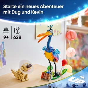 LEGO Disney Pixar 43290 Kevin si Dug Figurine Constructibile DIY Decorativ - Img 3