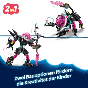 LEGO DREAMZzz 71495 Mateo vs Cyberhirn Mech 2-in-1 Set Transformabil - Img 3