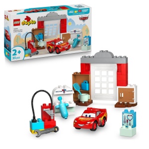 LEGO DUPLO 10456 Disney Pixar Cars McQueen Set Atelier si Spalatorie Auto pentru Copii 2